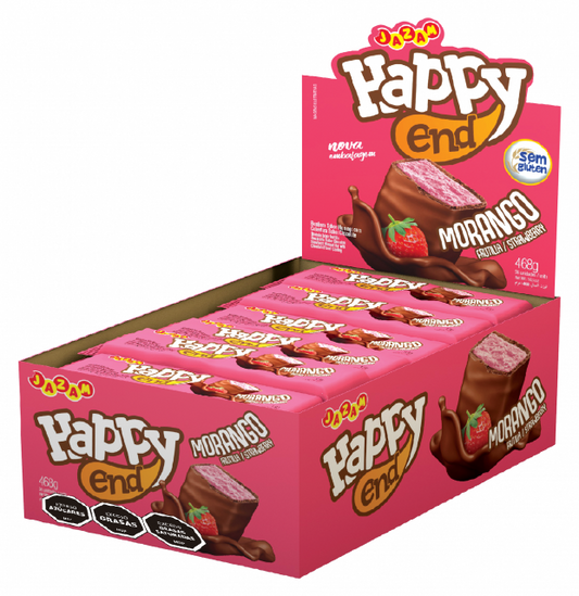 Barritas Happy End x36u - Frutilla