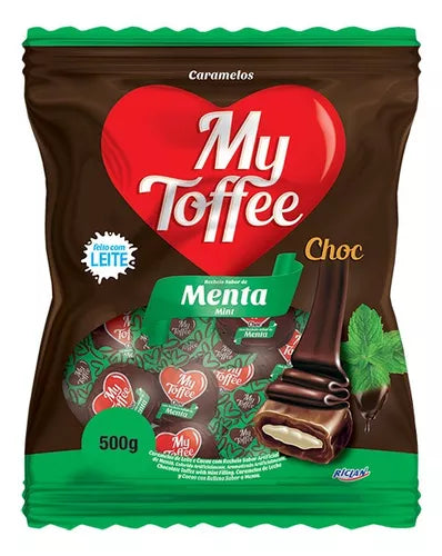 Caramelos My Toffee Rellenos 600 grs Chocolate-Menta