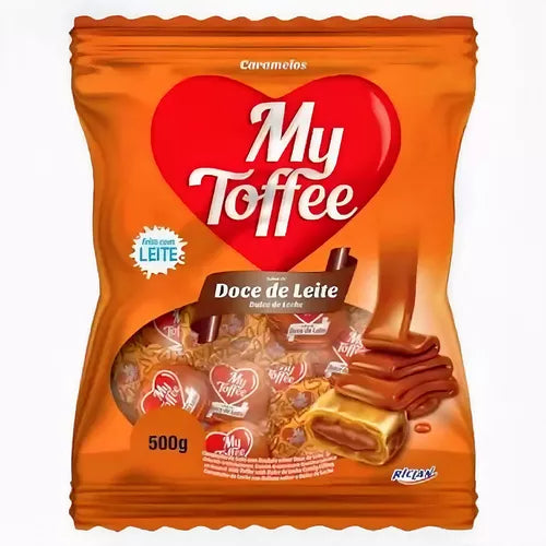 Caramelos My Toffee Rellenos Dulce de Leche 600grs