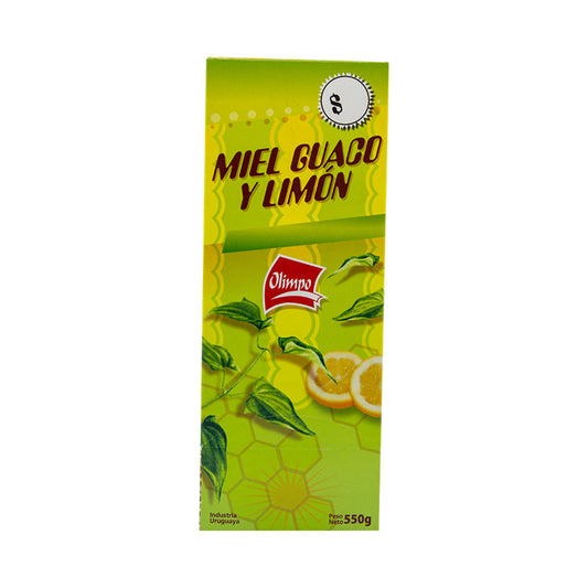 Caramelos Olimpo Miel Guaco y Limón