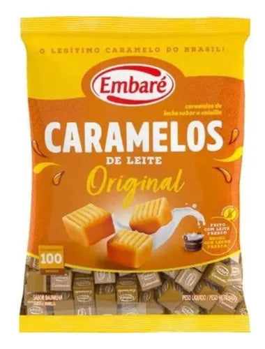 Caramelos de  leche Embare Leche - 420grs 100unid