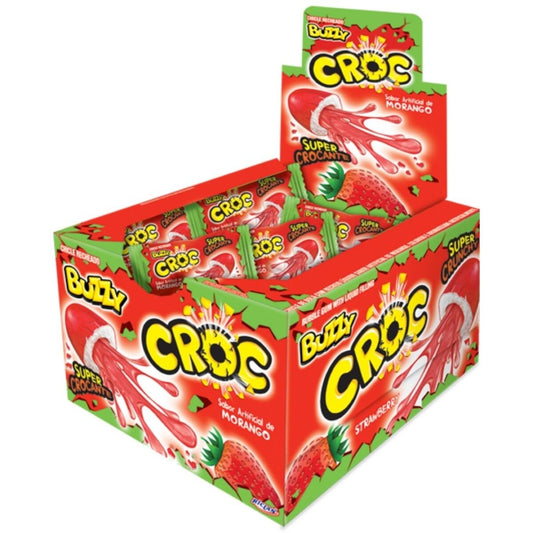 Chicles Buzy Crock Frutilla 40unid