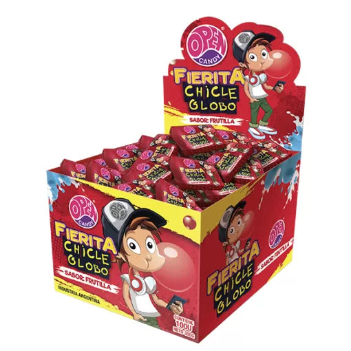 Chicles Fierita x 100 unid Frutilla