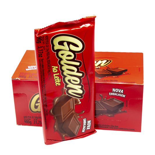 Chocolate Golden 90 grs x 10u - Chocolate con Leche