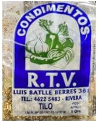 Condimento RTV - Tilo - Tira x15