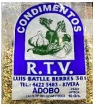 Condimento RTV - Adobo - Tira x15