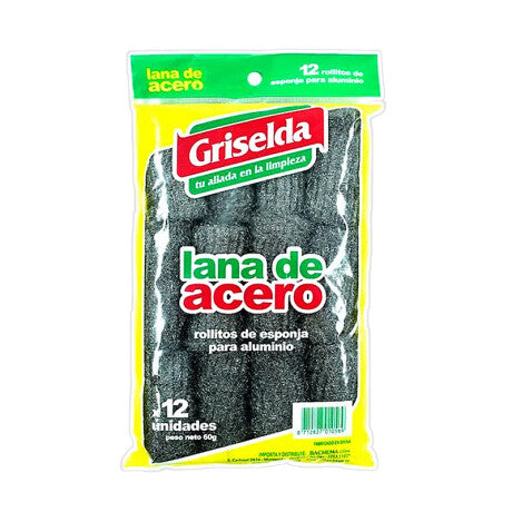 Esponja de Aluminio x12 - Griselda