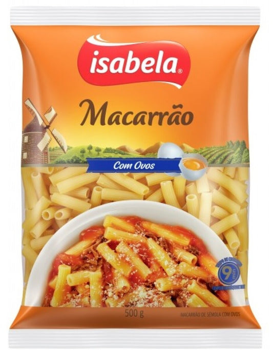 Fideos Isabela Al Huevo 500grs Macarrone