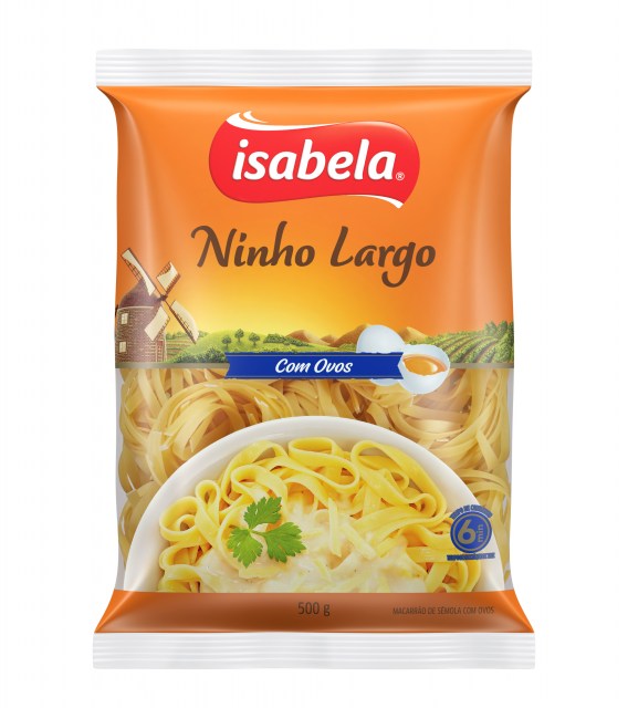 Fideos Isabela Al Huevo 500grs - Cinta Ancha