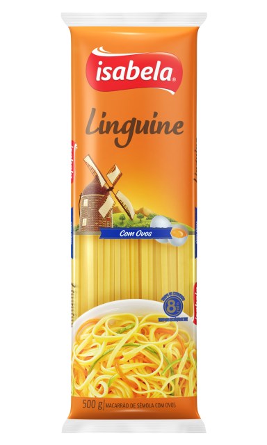 Fideos Isabela Al Huevo 500grs - Linguine