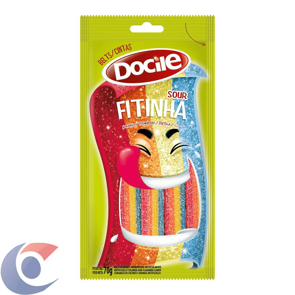 Fitinhas acidas Docile 70 GRS (Tira Acidas) - Twist