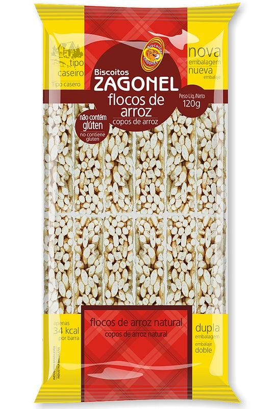 Flocos de arroz Zagonel x 8 unid Natural