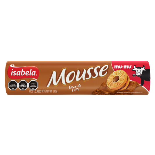 Galletitas Mousse Isabela Dulce de Leche