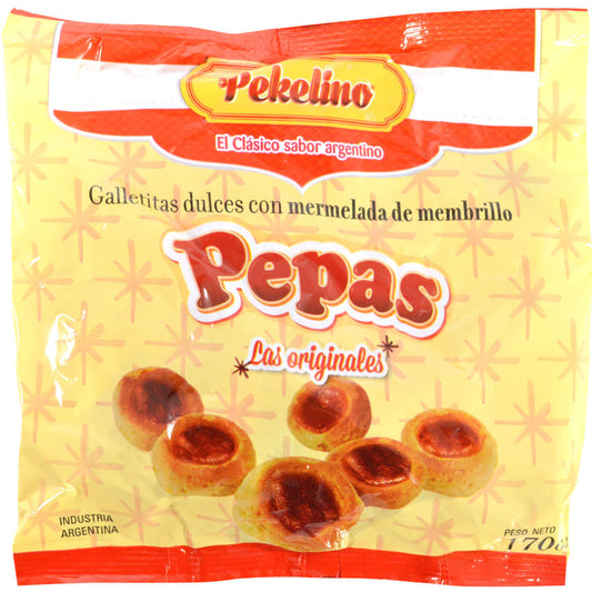 Galletitas Pepas Pekelinho 170 grs