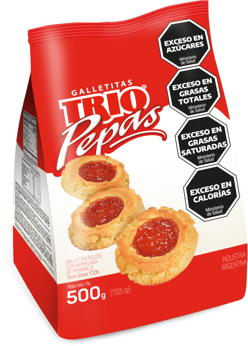 Galletitas Trio Pepas