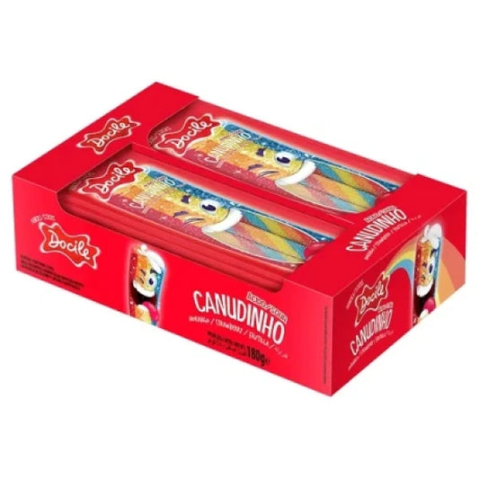 Gomitas Canudinho Docile Colores x12 unid