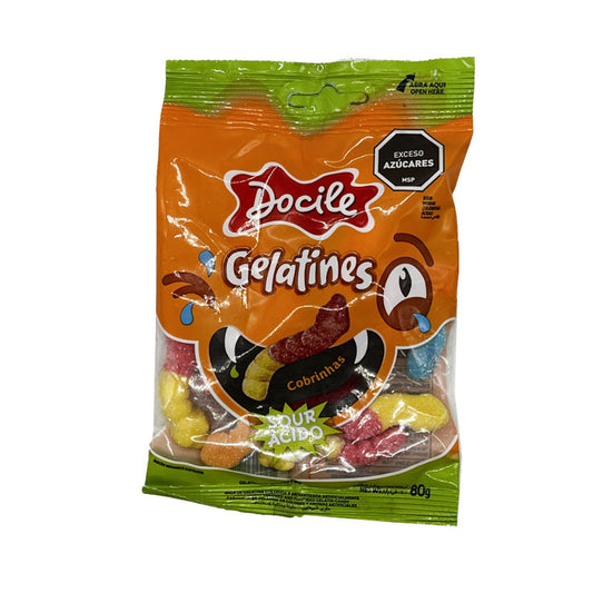 Gomitas Docile 80grs - Gusano Ácido