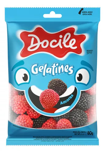 Gomitas Docile 80grs - Moras