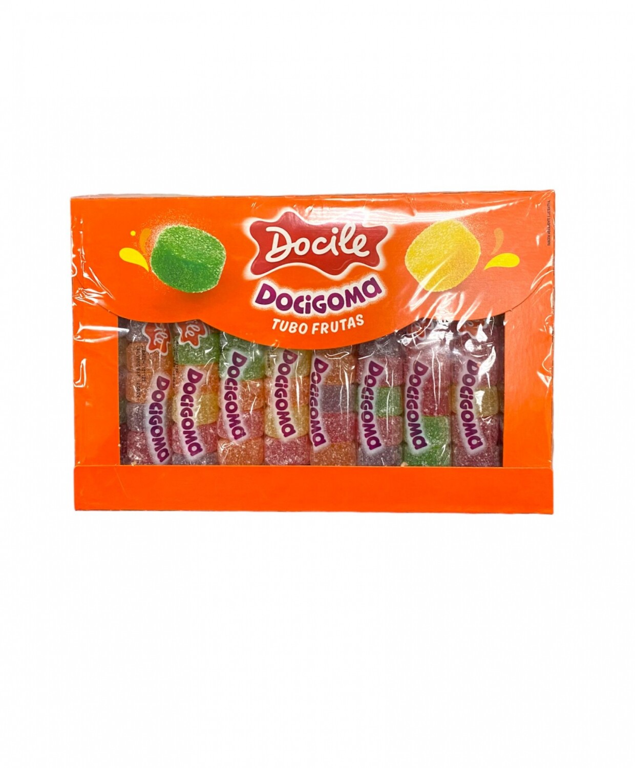 Gomitas Tubo Docile Frutas x 30 unid