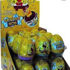 Huevitos de Chocolate Bob Esponja - Caja x 24u