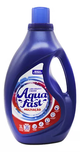 Jabón Líquido para Lavarropas Aqua Fast 3 Litros