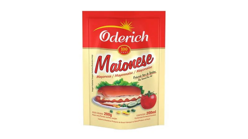 Mayonesa Oderich Sachet 200grs