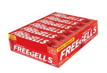 Pastillas Freegell´s Frutilla (Caja x12)