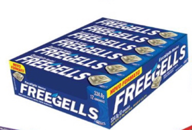 Pastillas Freegell´s Mentol (Caja x12)