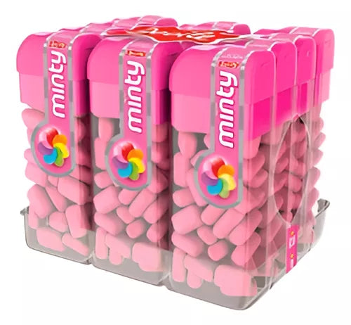 Pastillas Mini Minty Box Tutti Frutti  x12 unid