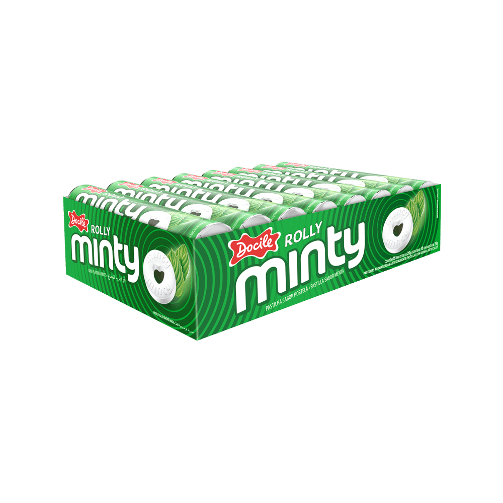 Pastillas Rolly Minty x16 - Menta