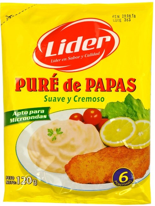 Pure Instantáneo Líder 120grs