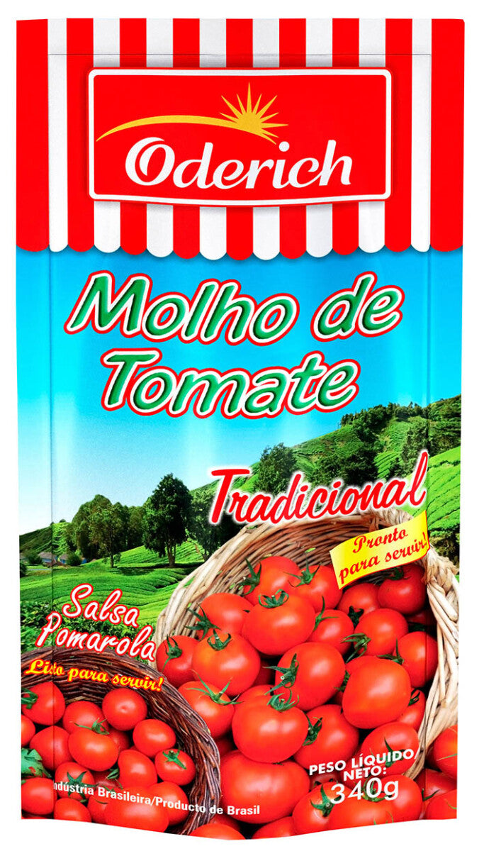 Salsas de Tomates Oderich 340g - Pomarola