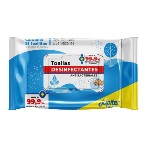 Toallitas Desinfectantes Multiuso x35u